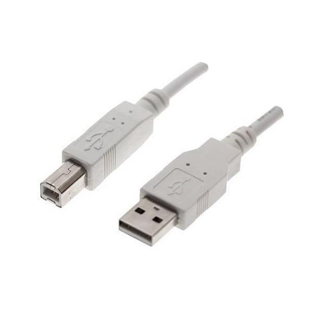 CABLE USB "A" MACHO "B" MACHO 1.8 MTS