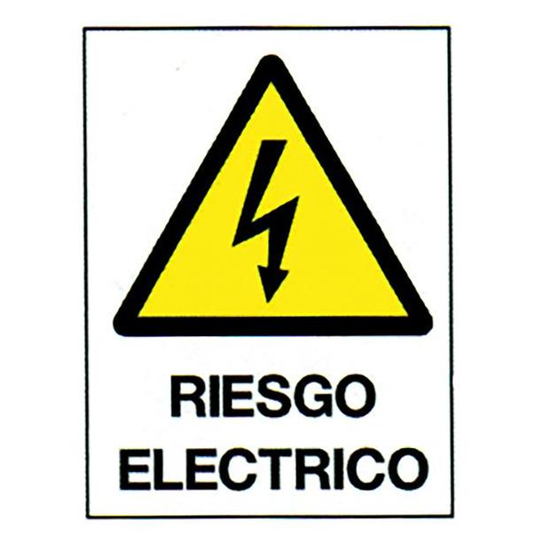SEÑAL 40X30 CM "RIESGO ELECTRICO"3360